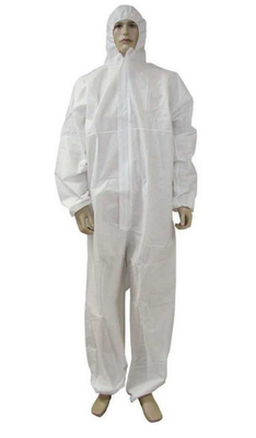 Coverall SMS медицинский устранимый защитный с УПРАВЛЕНИЕМ ПО САНИТАРНОМУ НАДЗОРУ ЗА КАЧЕСТВОМ ПИЩЕВЫХ ПРОДУКТОВ И МЕДИКАМЕНТОВ CE аттестовал