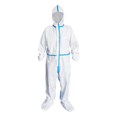 Тип 4 Microporous защитного костюма Coverall облегченный Breathable 5 6